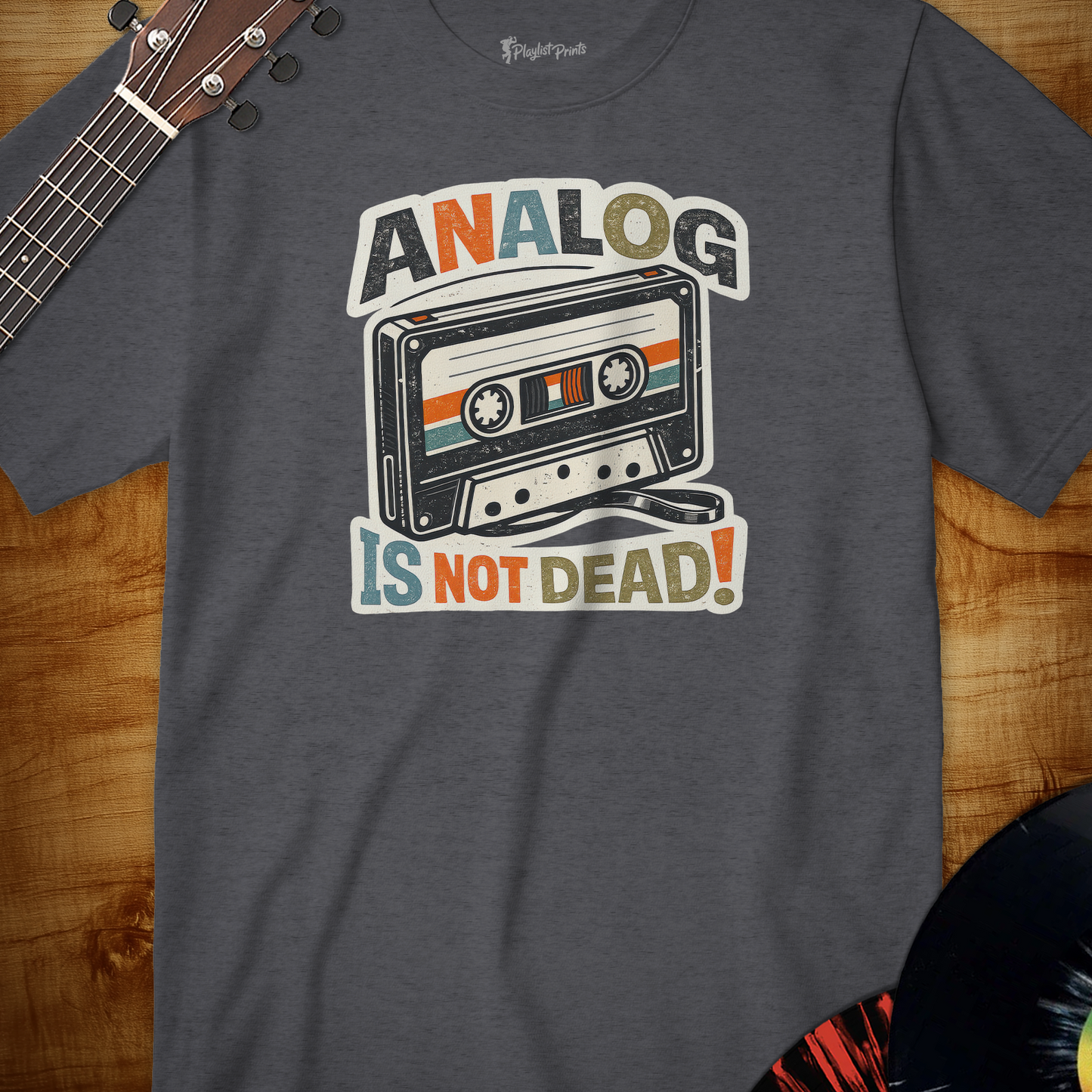 Analog is Not Dead Cassette Tee