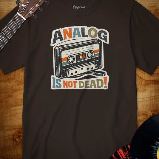 Analog is Not Dead Cassette Tee