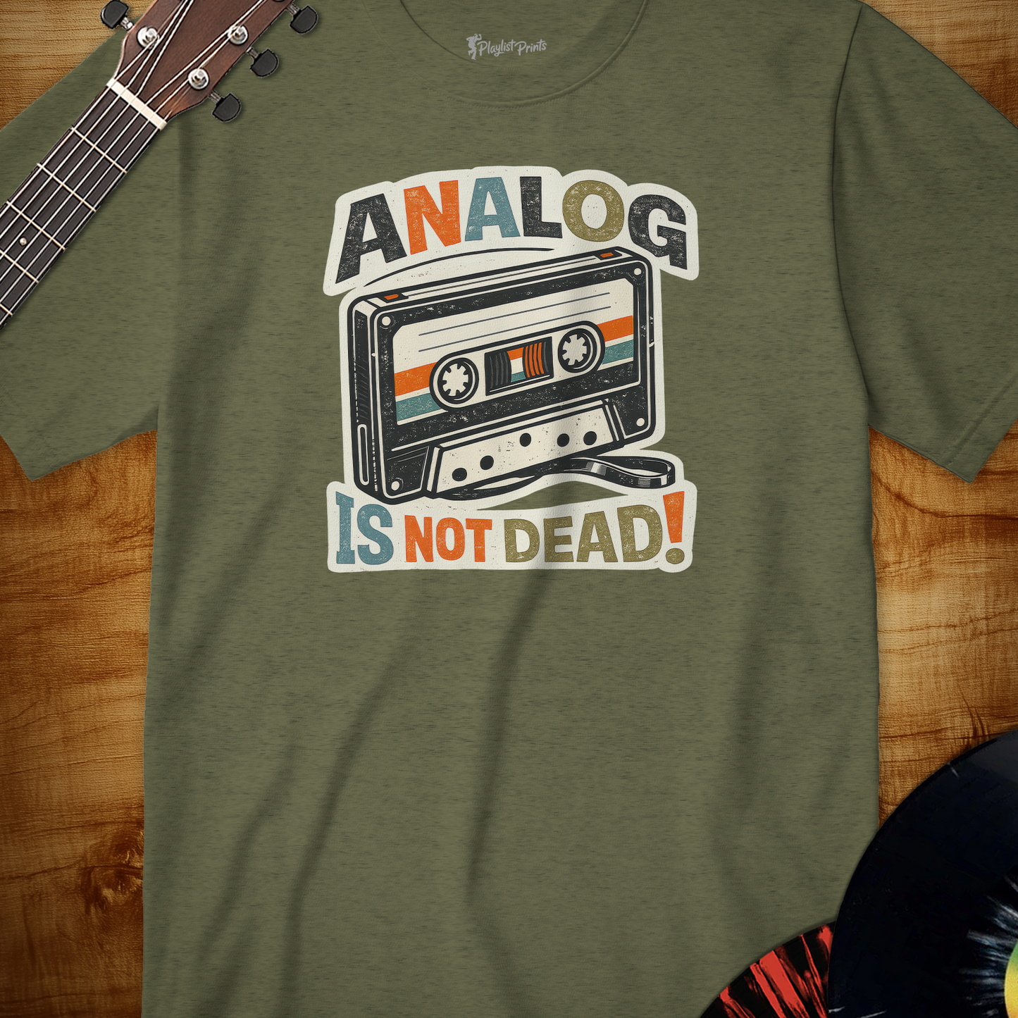 Analog is Not Dead Cassette Tee