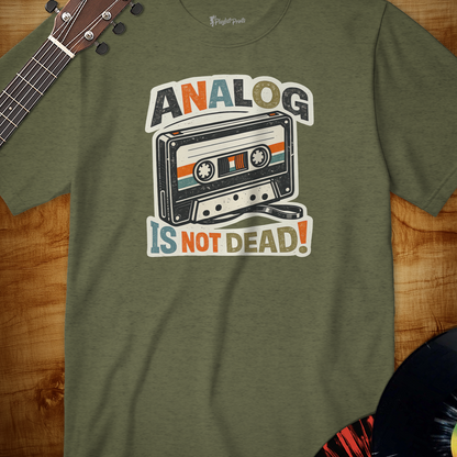 Analog is Not Dead Cassette Tee