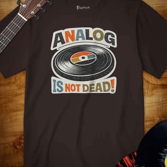 Analog is Not Dead Record Tee