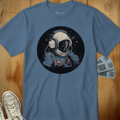 Astronaut Music Lover Tee