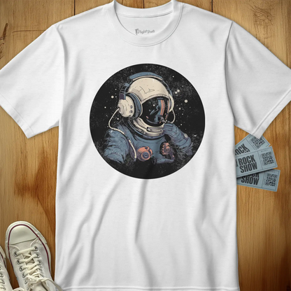 Astronaut Music Lover Tee