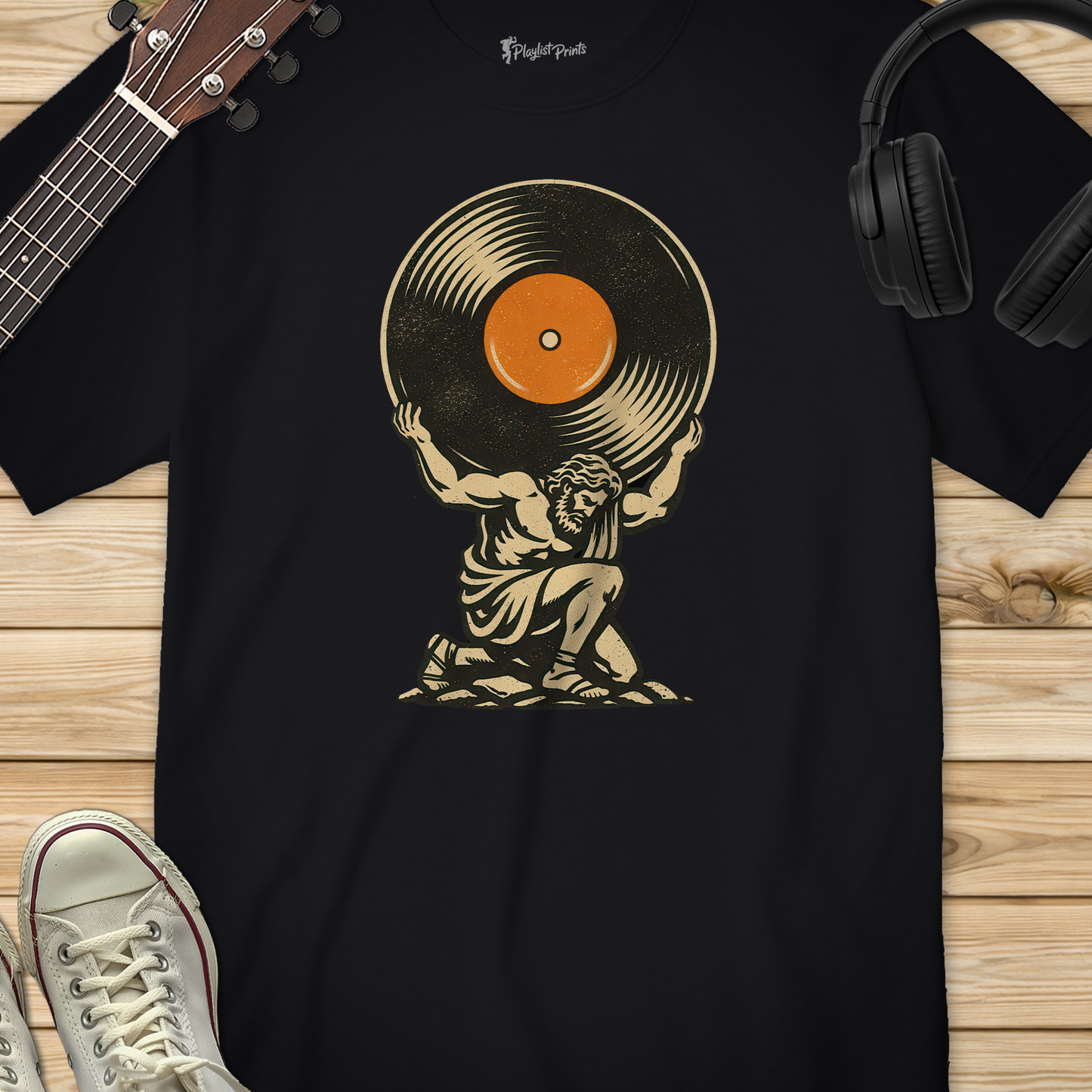 Atlas Record Tee