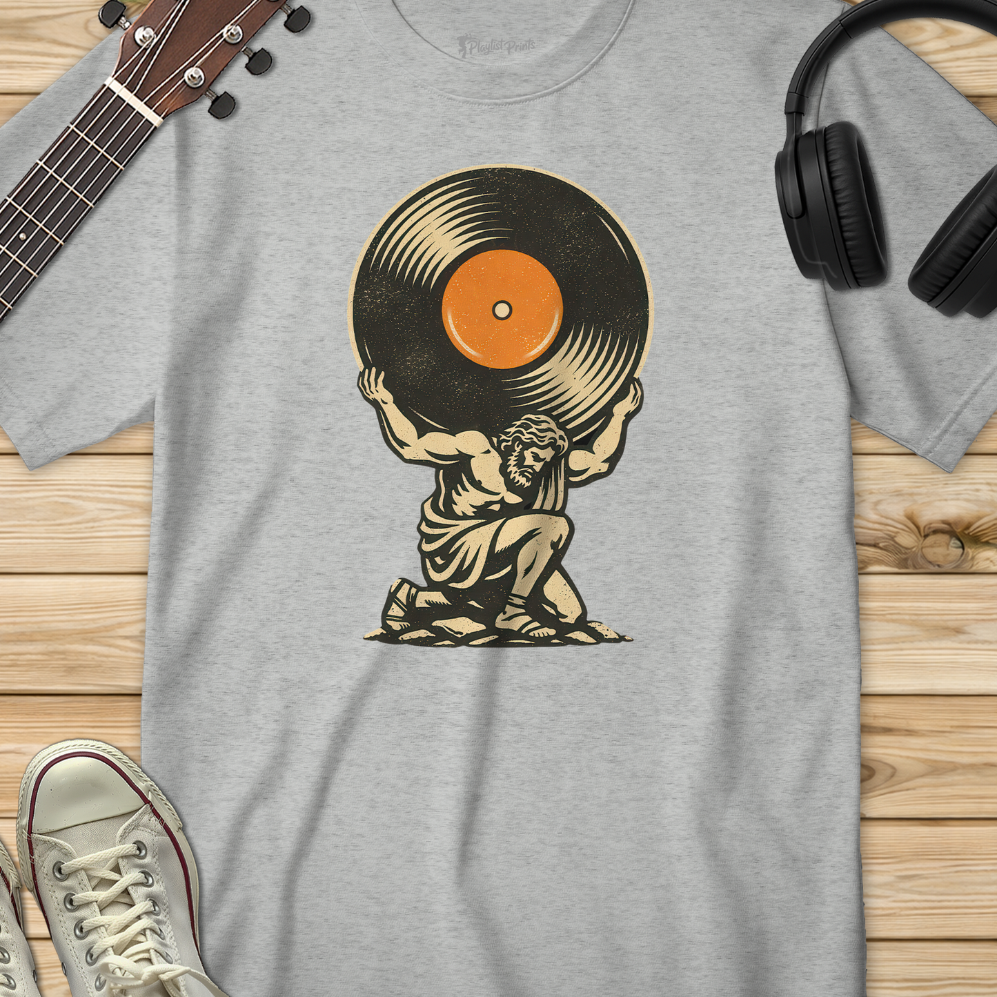 Atlas Record Tee