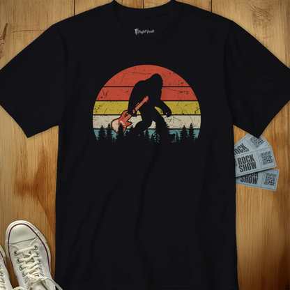 Bigfoot Bass Guitar Tee