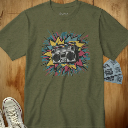 Boombox Explosion Tee