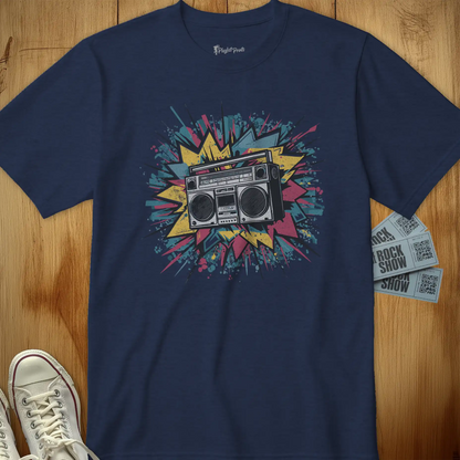 Boombox Explosion Tee