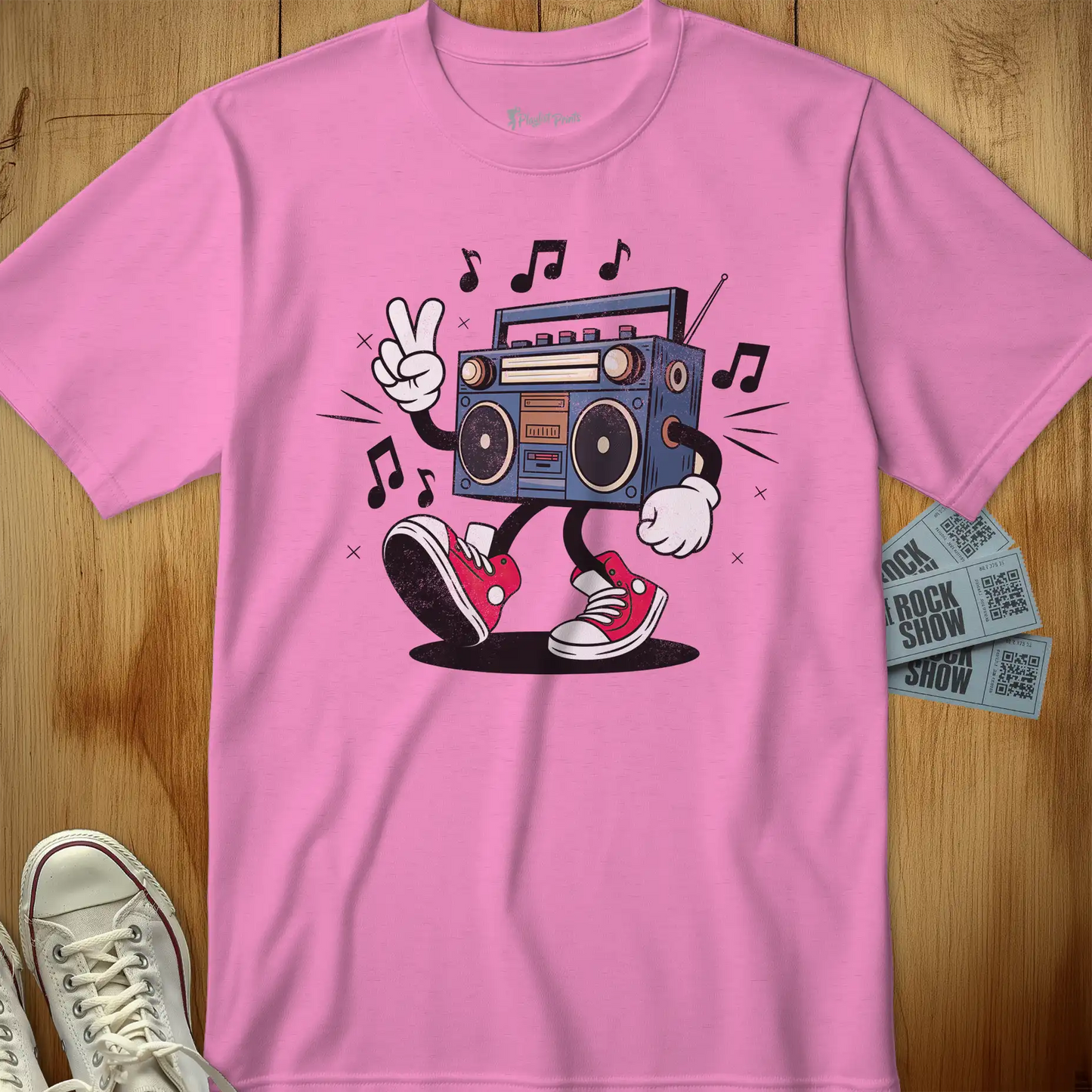 Boombox Peace Tee