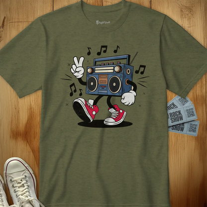 Boombox Peace Tee