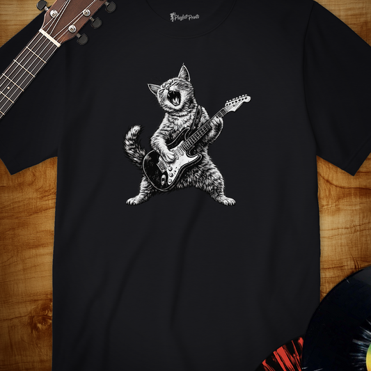Cat Guitar Solo Tee