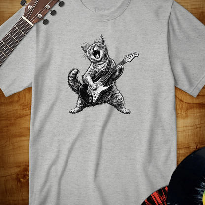 Cat Guitar Solo Tee