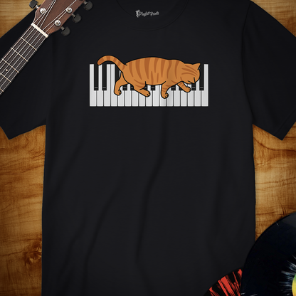 Cat Piano Tee