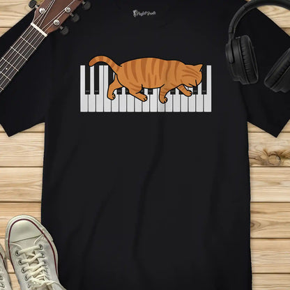 Cat Piano Tee