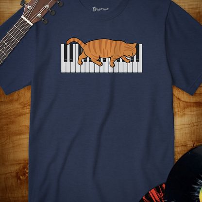Cat Piano Tee