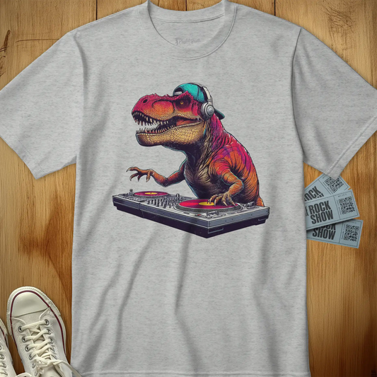 DJ Tyrannosaurus Rex Tee