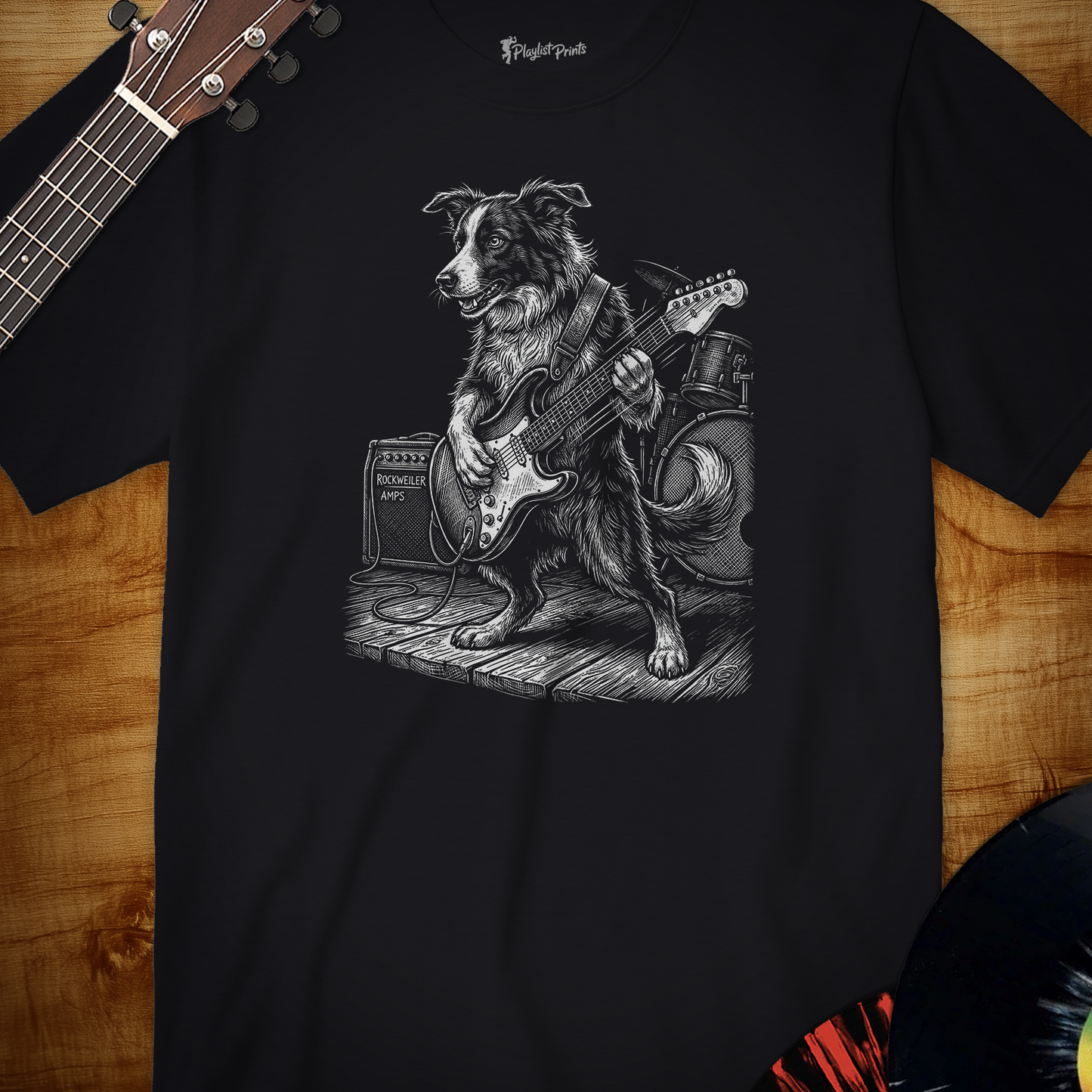 Dog Guitar Solo Tee