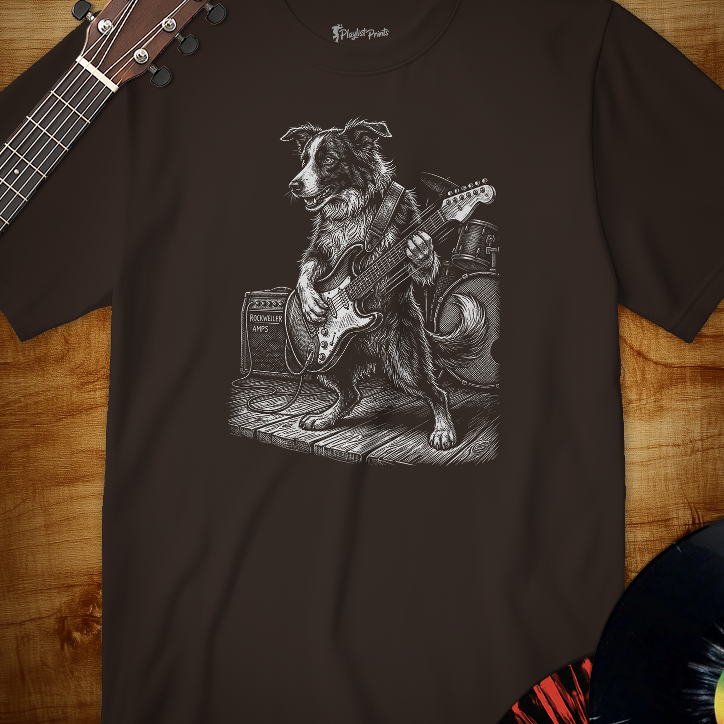 Dog Guitar Solo Tee