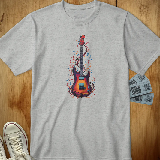 Guitar Swirls Tee