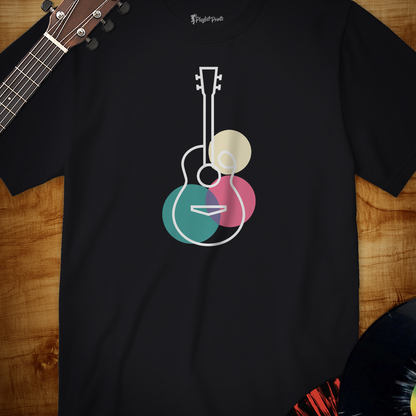 Guitar in Lines Tee