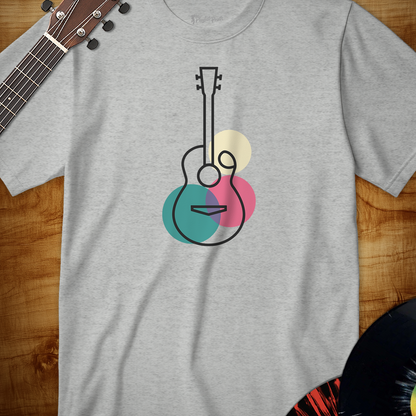 Guitar in Lines Tee
