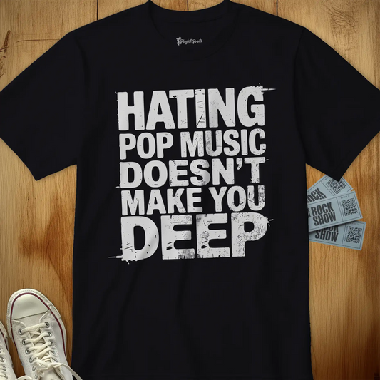 Hating Pop Music Tee