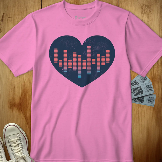 Heartbeats Equalizer Tee