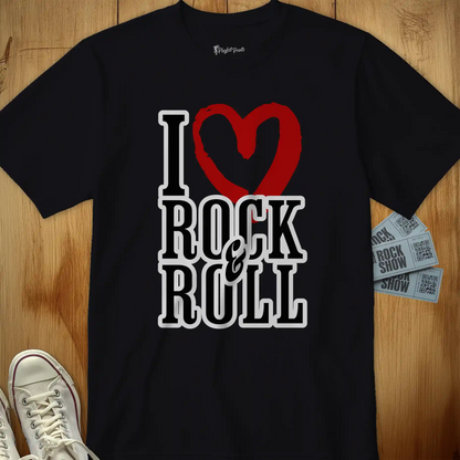 I Love Rock & Roll Tee