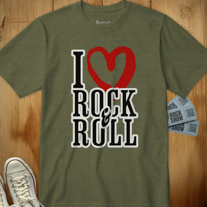 I Love Rock & Roll Tee