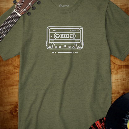Minimal Cassette Tape Tee