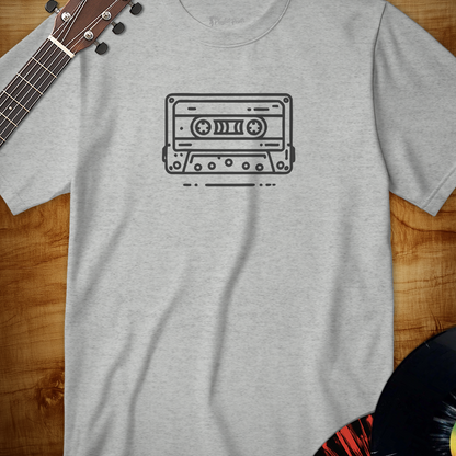 Minimal Cassette Tape Tee