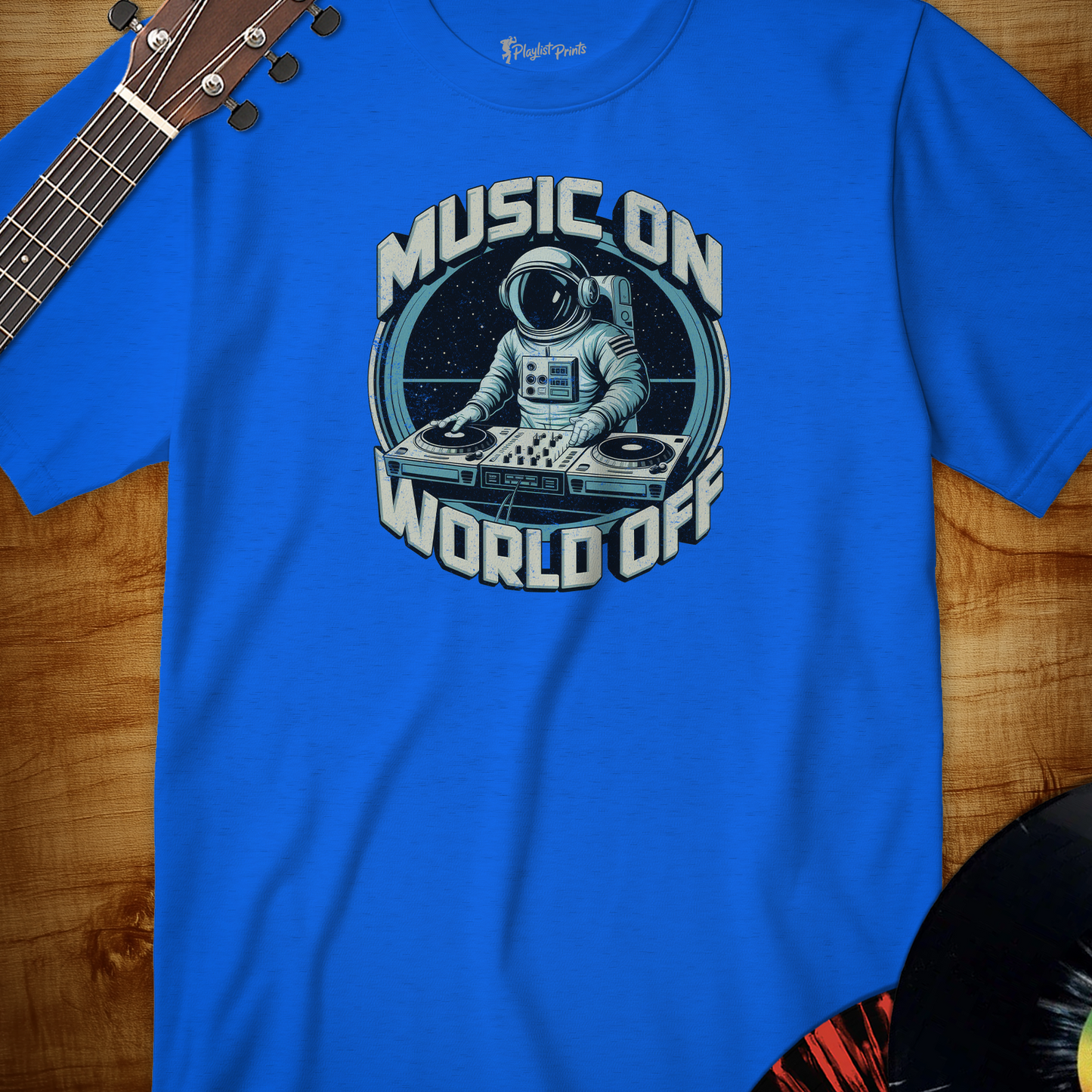 Music On World Off Tee