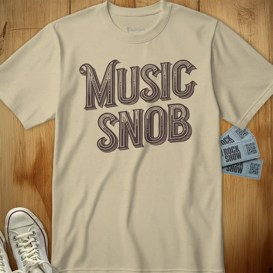 Music Snob Tee