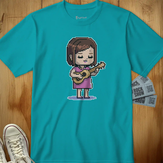 Pixel Ukulele Girl