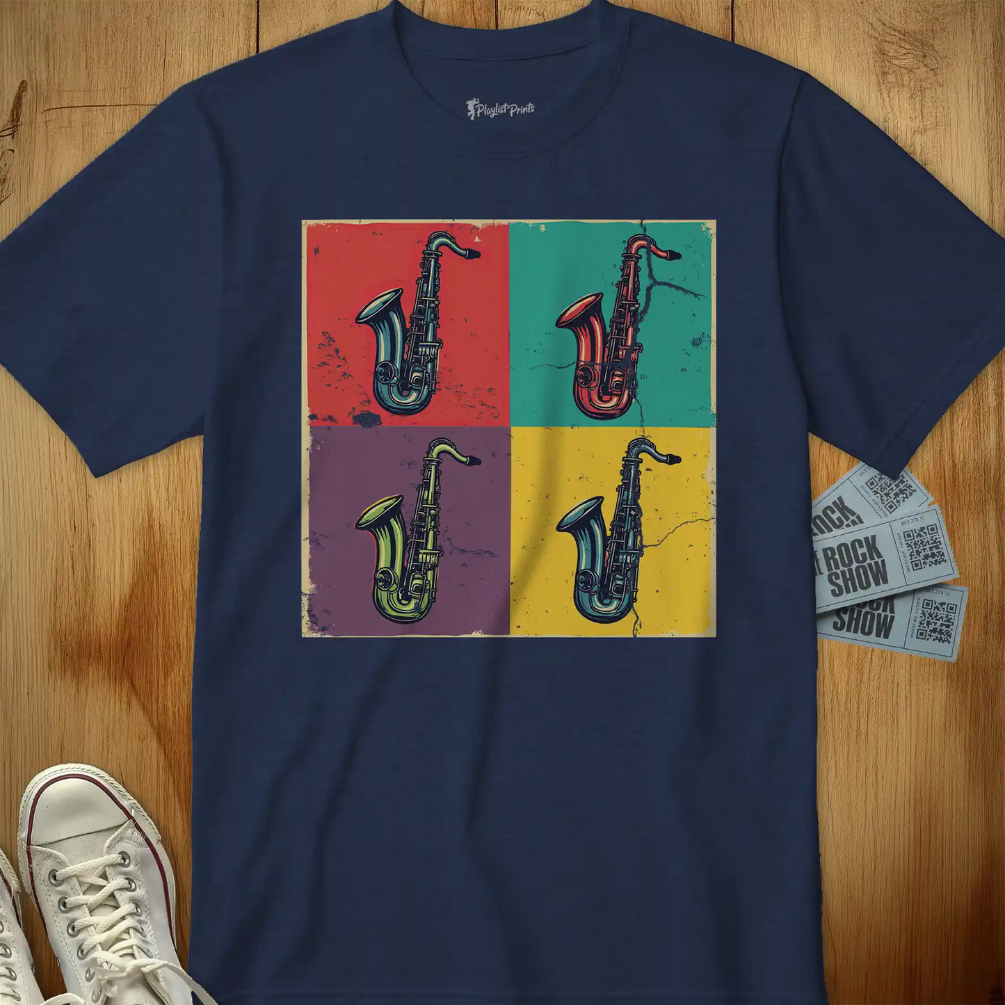 Pop Saxophones Tee