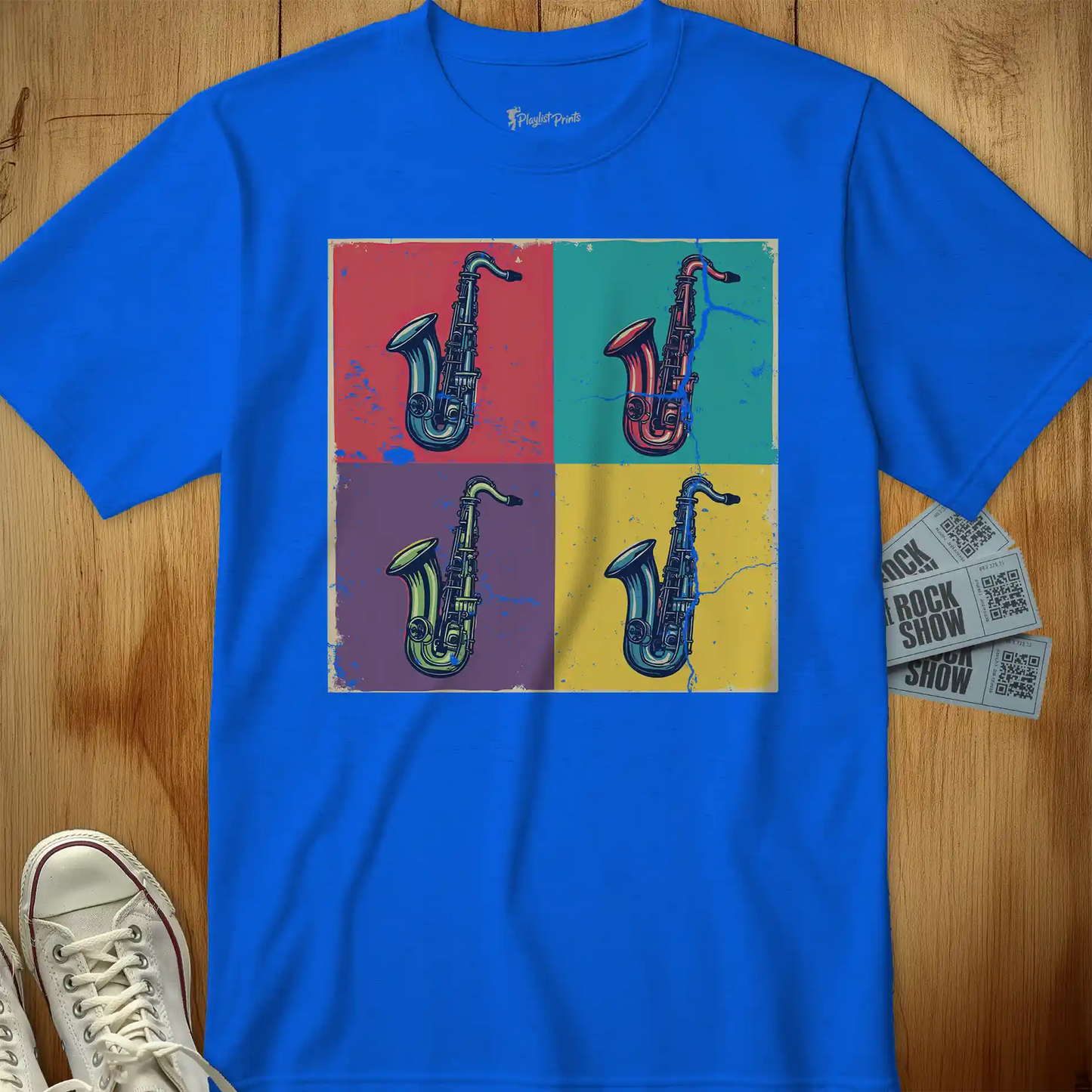 Pop Saxophones Tee