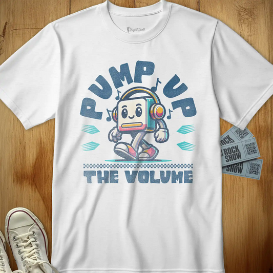 Pump Up the Volume Tee