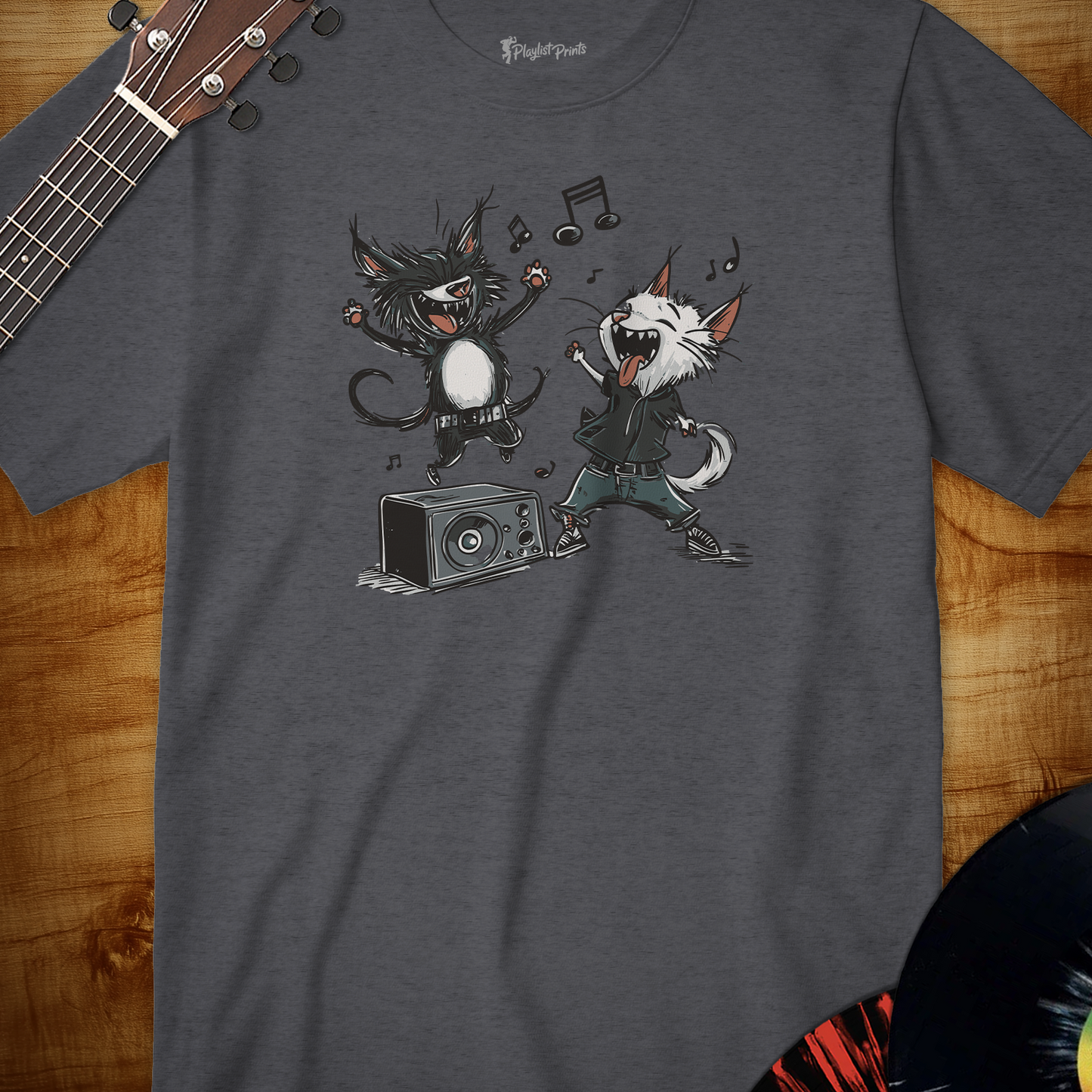 Punk Rock Cats Tee