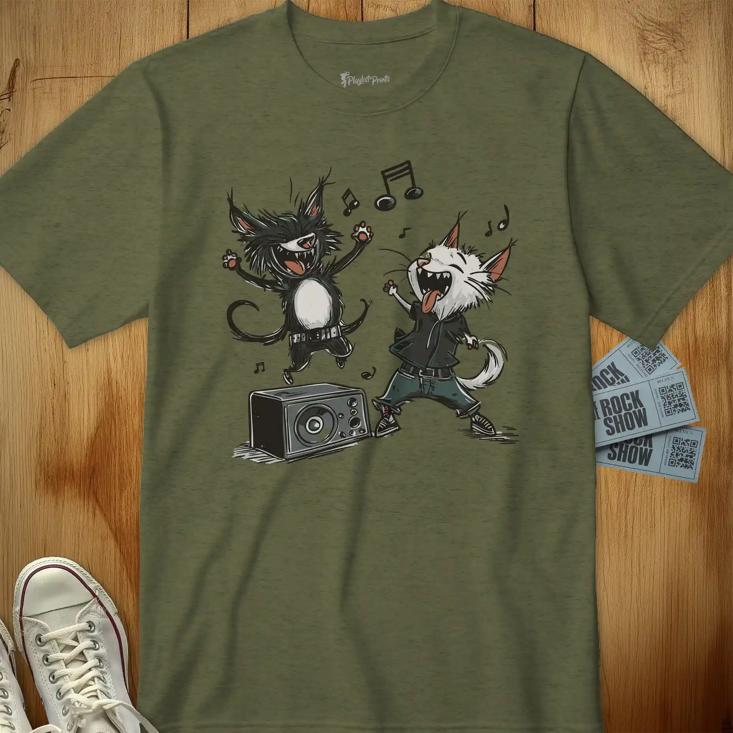 Punk Rock Cats Tee