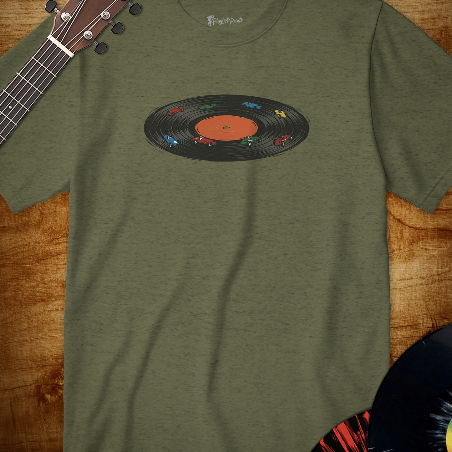 Record Race Track Tee