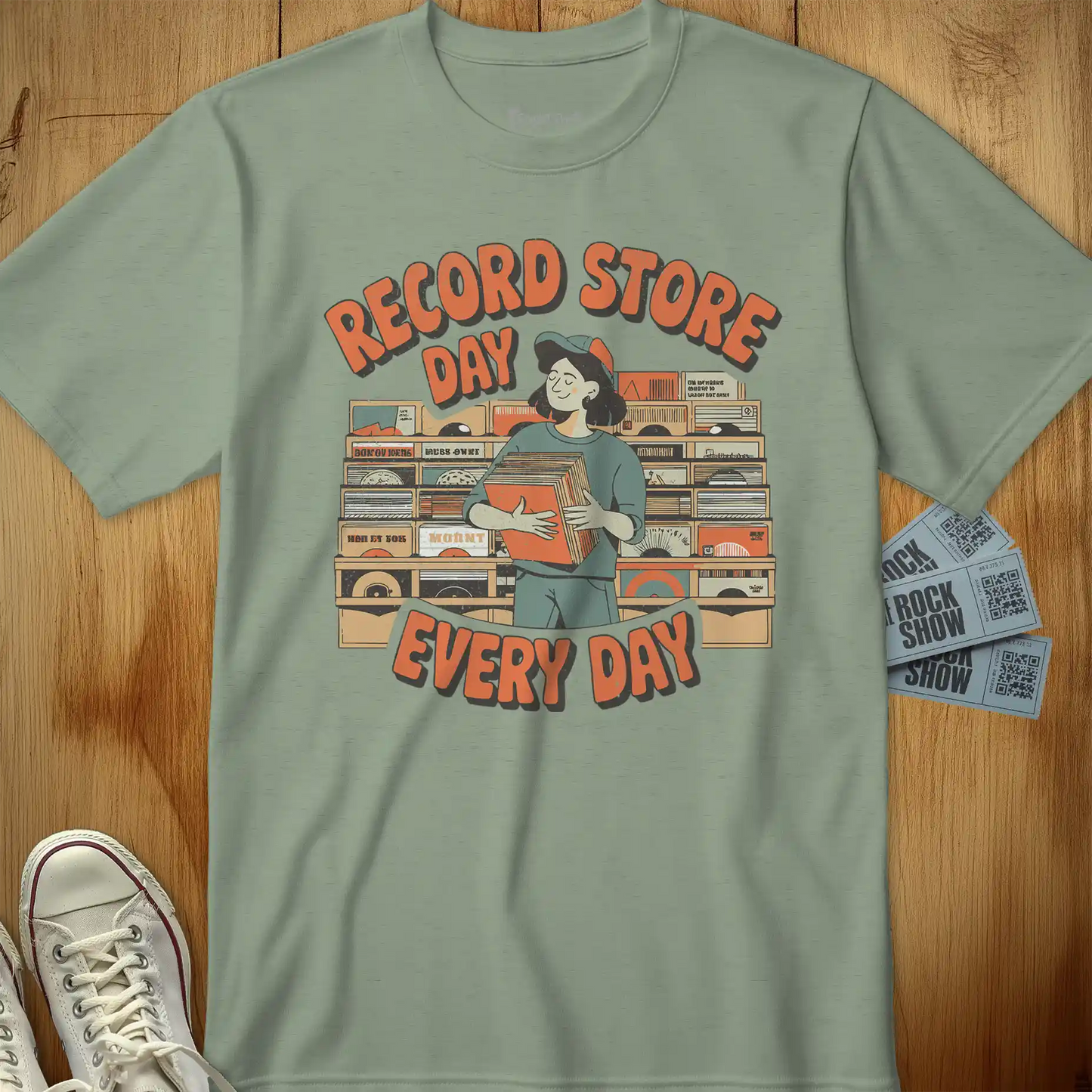 Record Store Day Every Day Tee