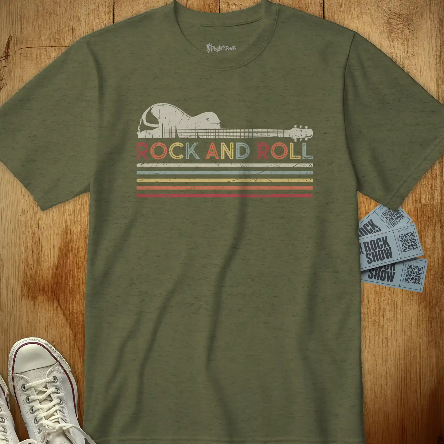 Retro Rock and Roll Tee