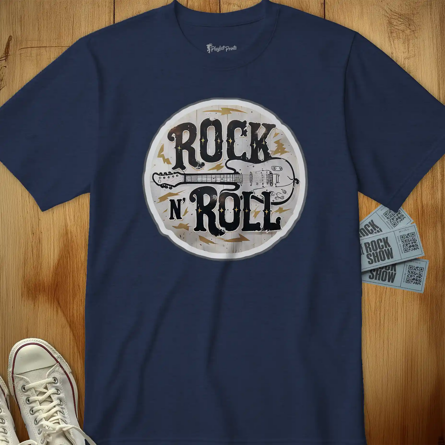 Rock and Roll Guitar Tee