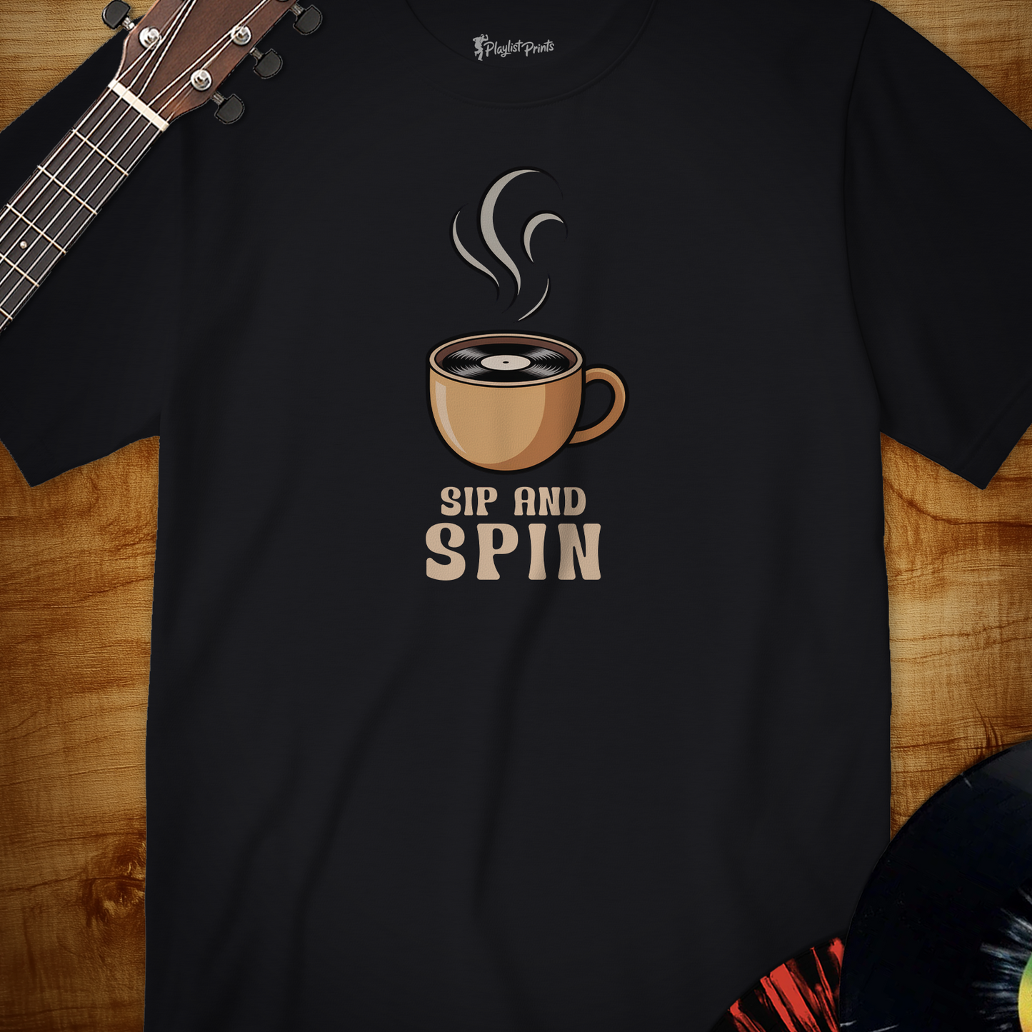 Sip and Spin Tee