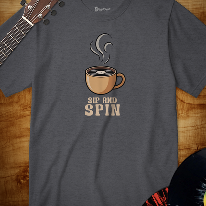 Sip and Spin Tee