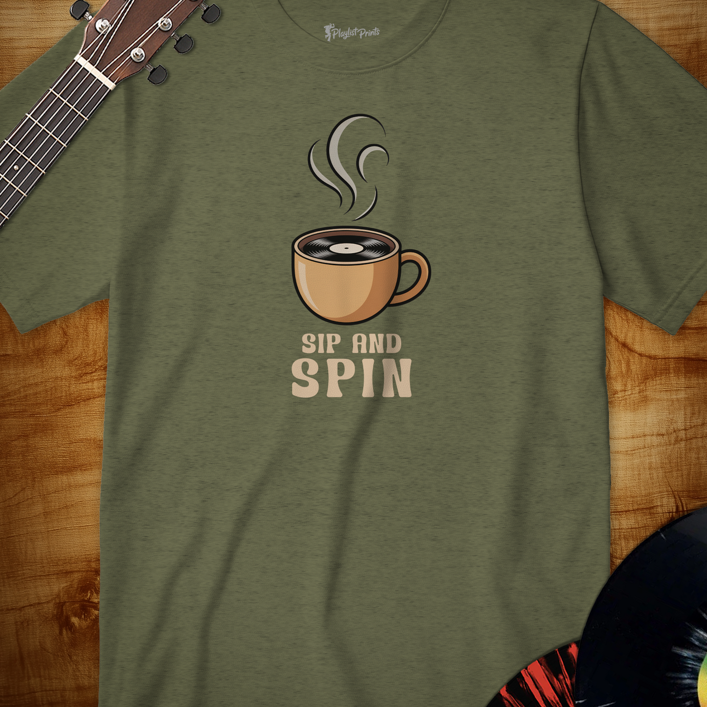 Sip and Spin Tee