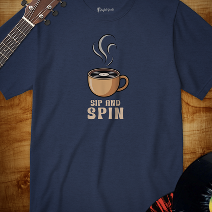 Sip and Spin Tee