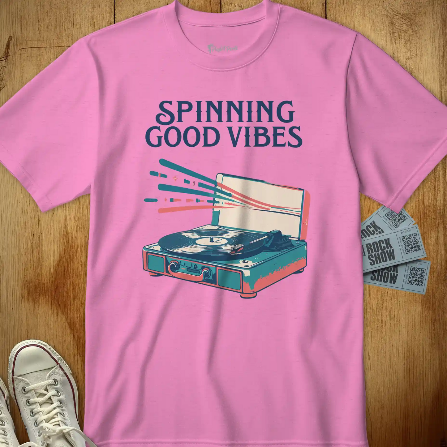 Spinning Good Vibes Tee