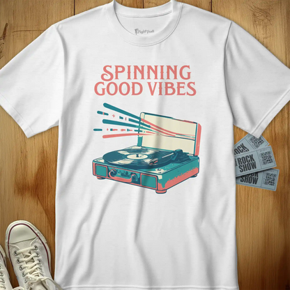 Spinning Good Vibes Tee