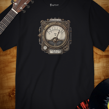 Steampunk VU Meter Color Tee